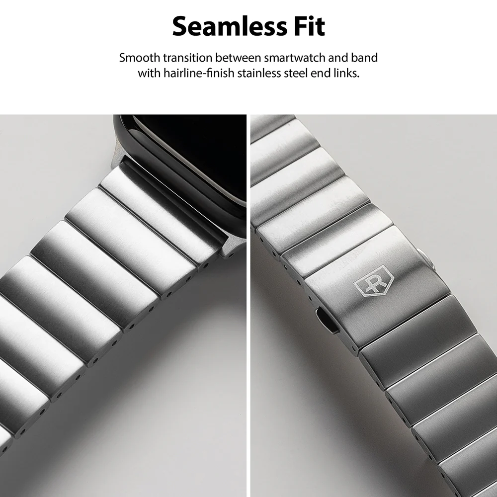 Apple Watch 49·46·45·44·42 mm | Metal One Band α - Silver - Image 6