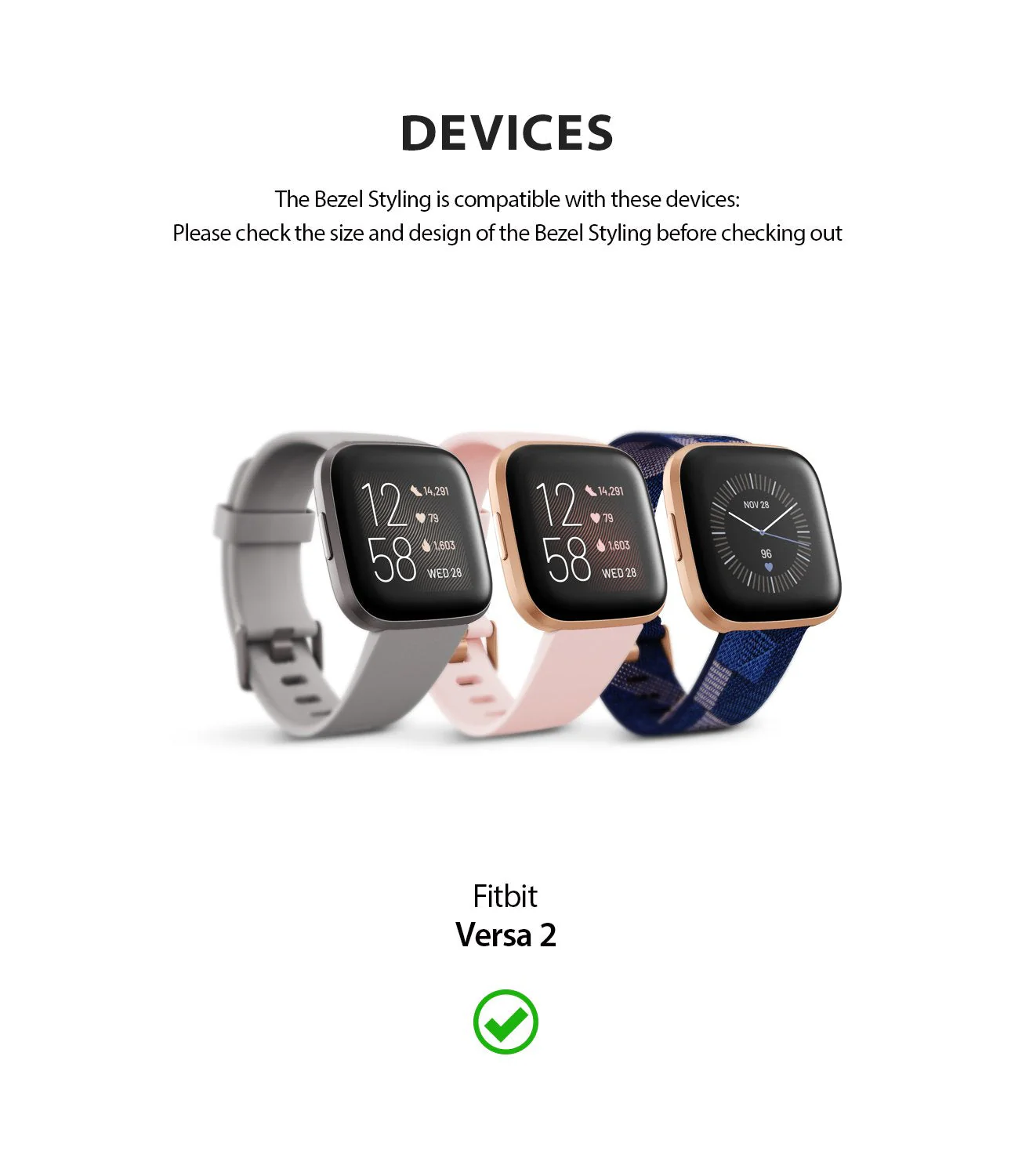 Fitbit Versa 2 | Bezel Styling 42 - Image 3