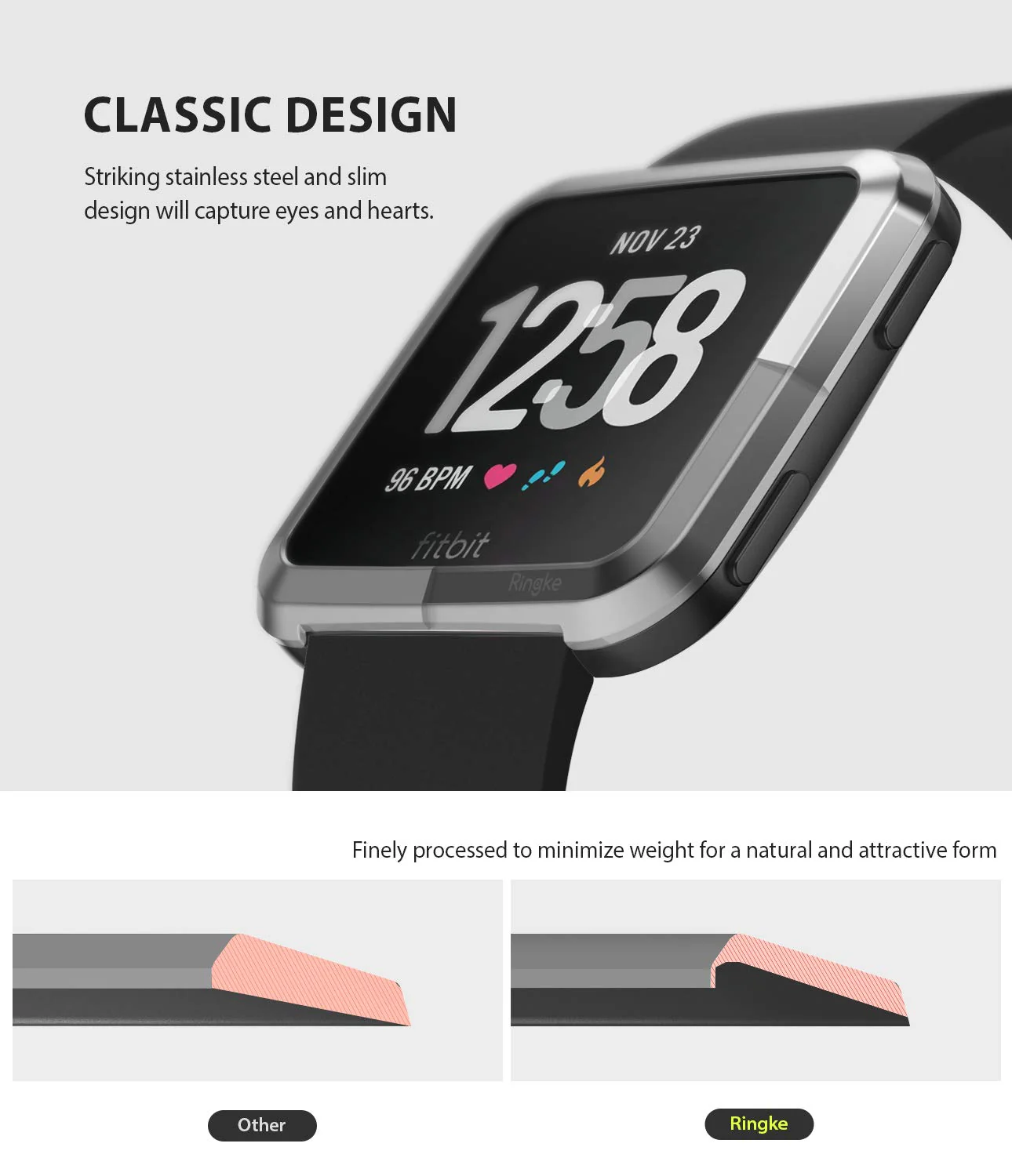 Fitbit Versa | Bezel Styling 01 - Image 4