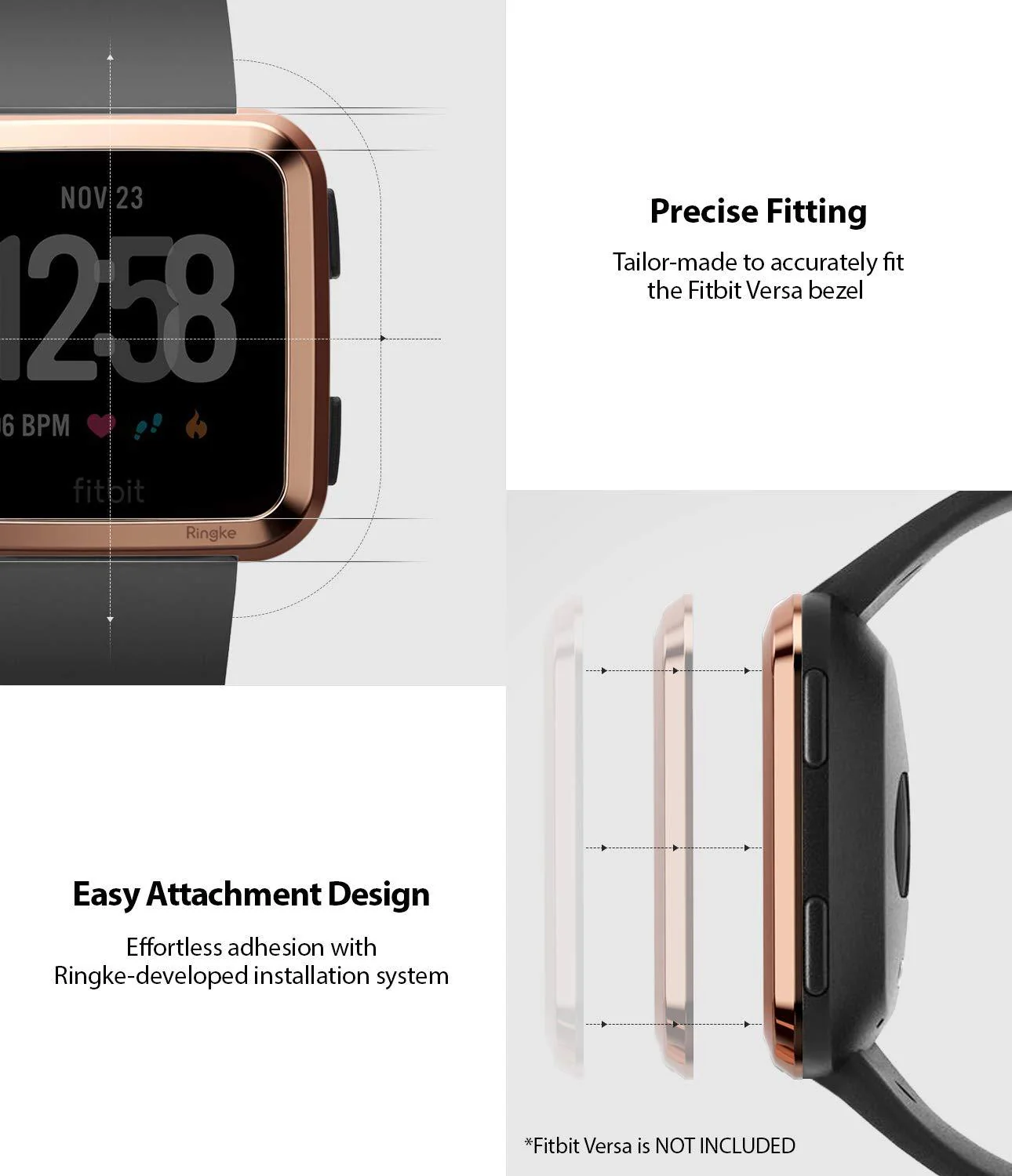 Fitbit Versa | Bezel Styling 02 - Image 4