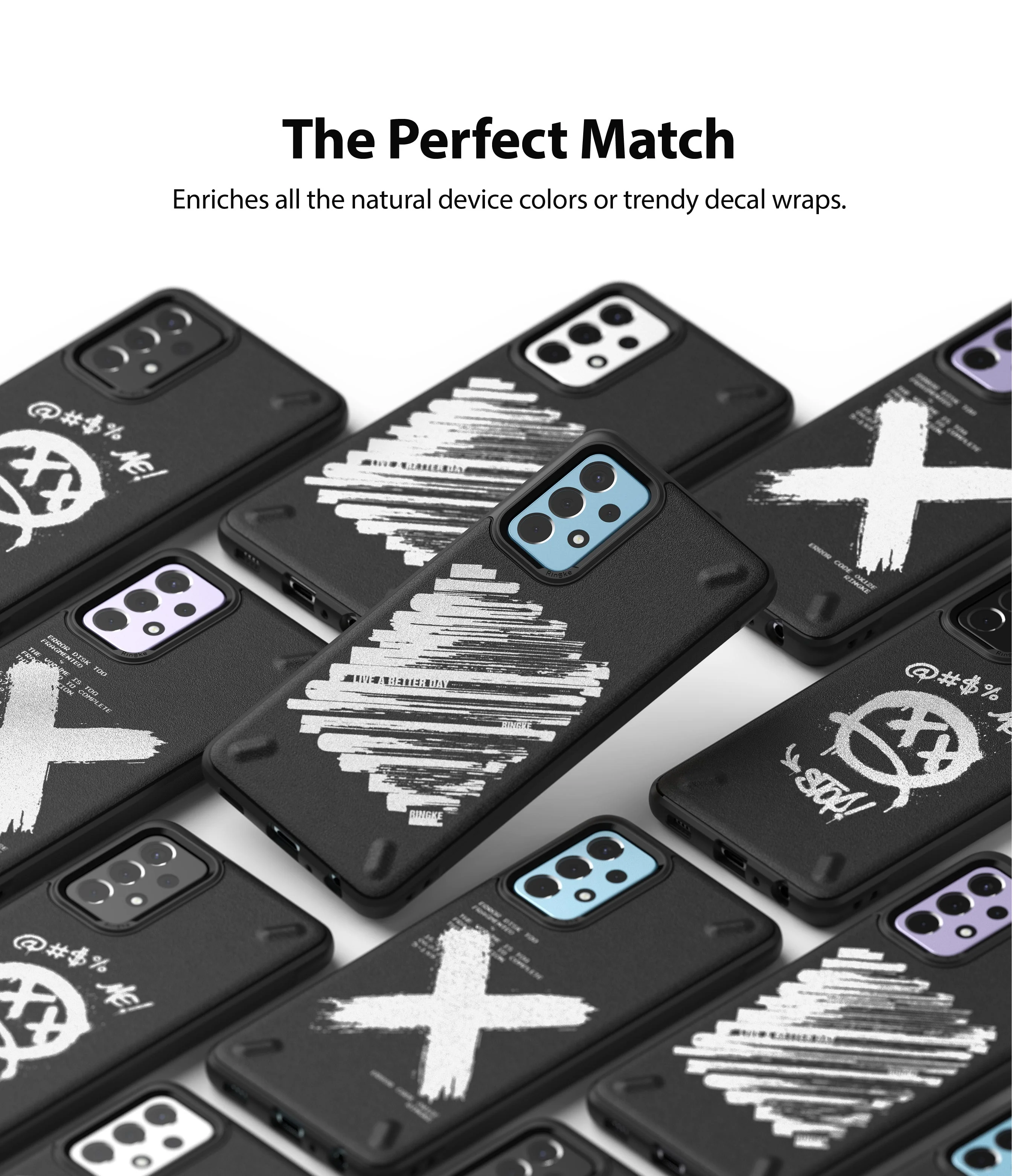 Galaxy A52 5G / 4G Case | Onyx Design - Image 11