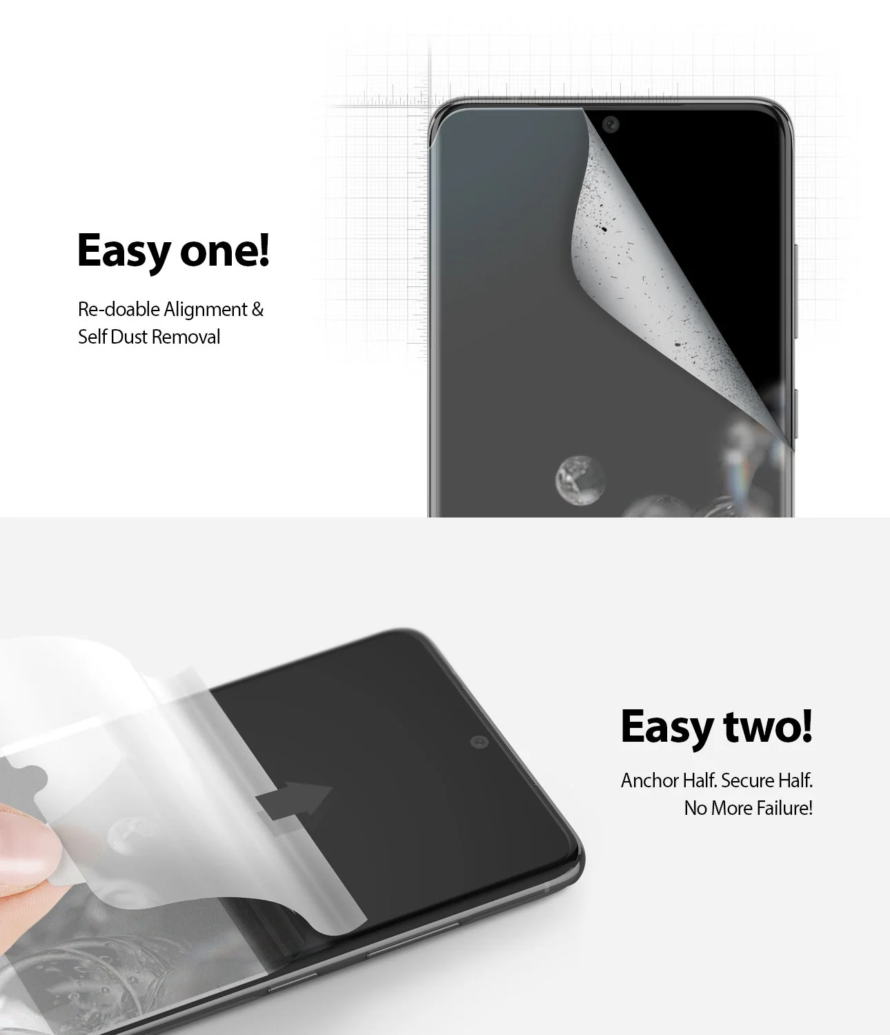 Galaxy S20 Ultra Screen Protector | Dual Easy Wing - Image 6