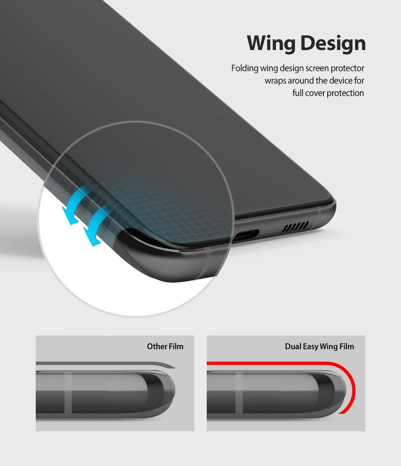 Galaxy S20 Ultra Screen Protector | Dual Easy Wing - Image 9