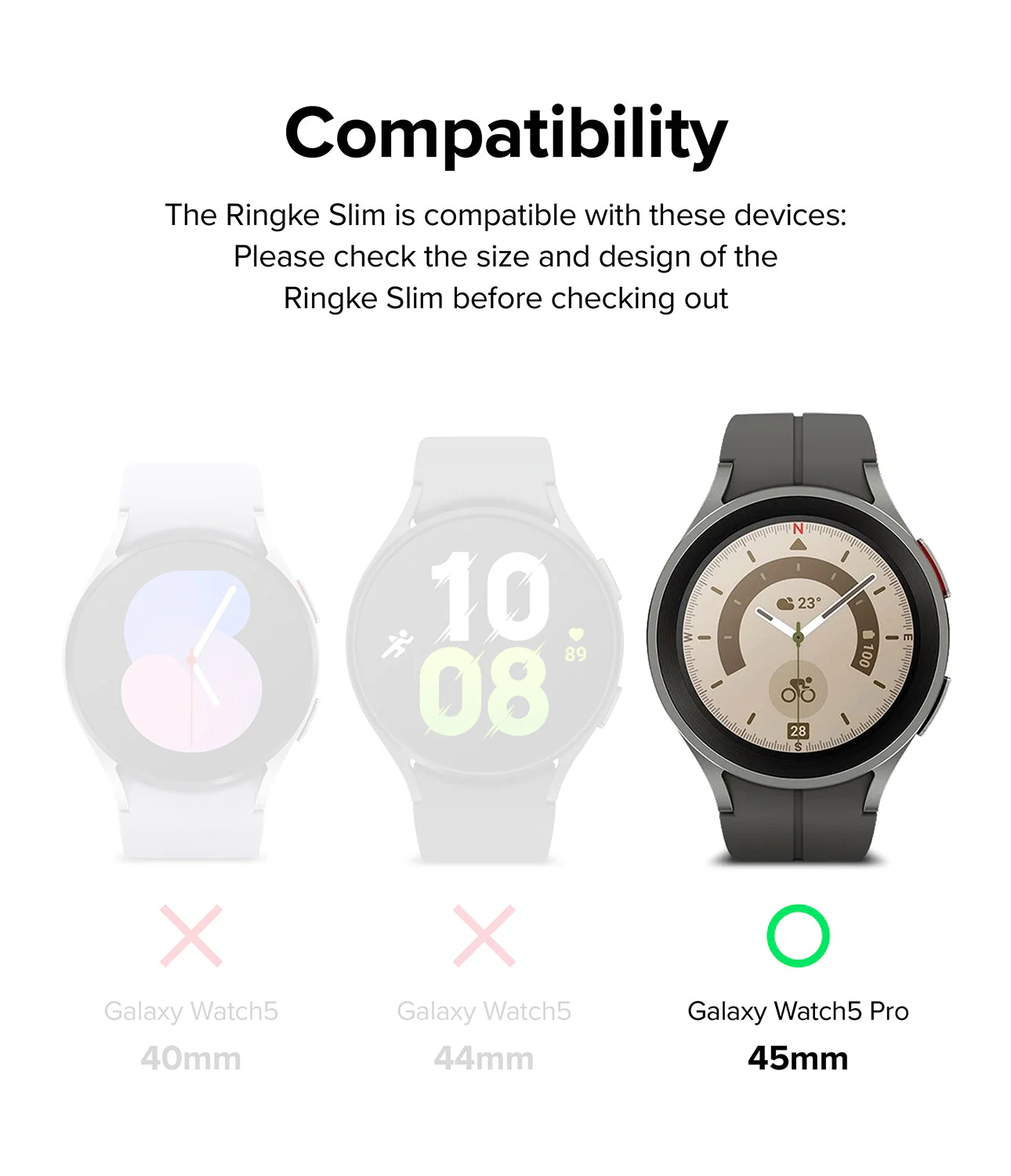 Galaxy Watch 5 Pro Case | Slim - Image 3
