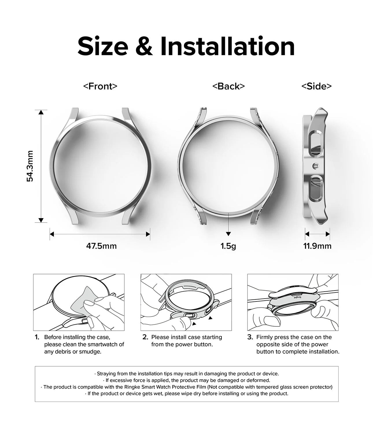 Galaxy Watch 5 Pro Case | Slim - Image 40