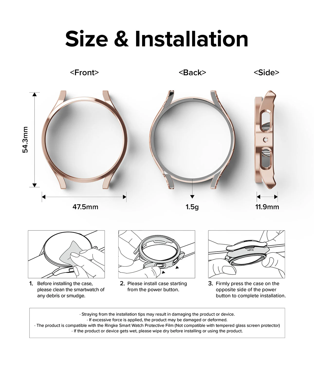 Galaxy Watch 5 Pro Case | Slim - Image 54