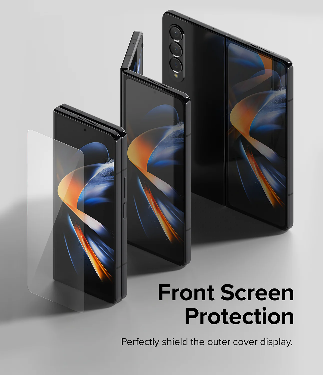 Galaxy Z Fold 4 Screen Protector | Cover Display Glass - Image 4