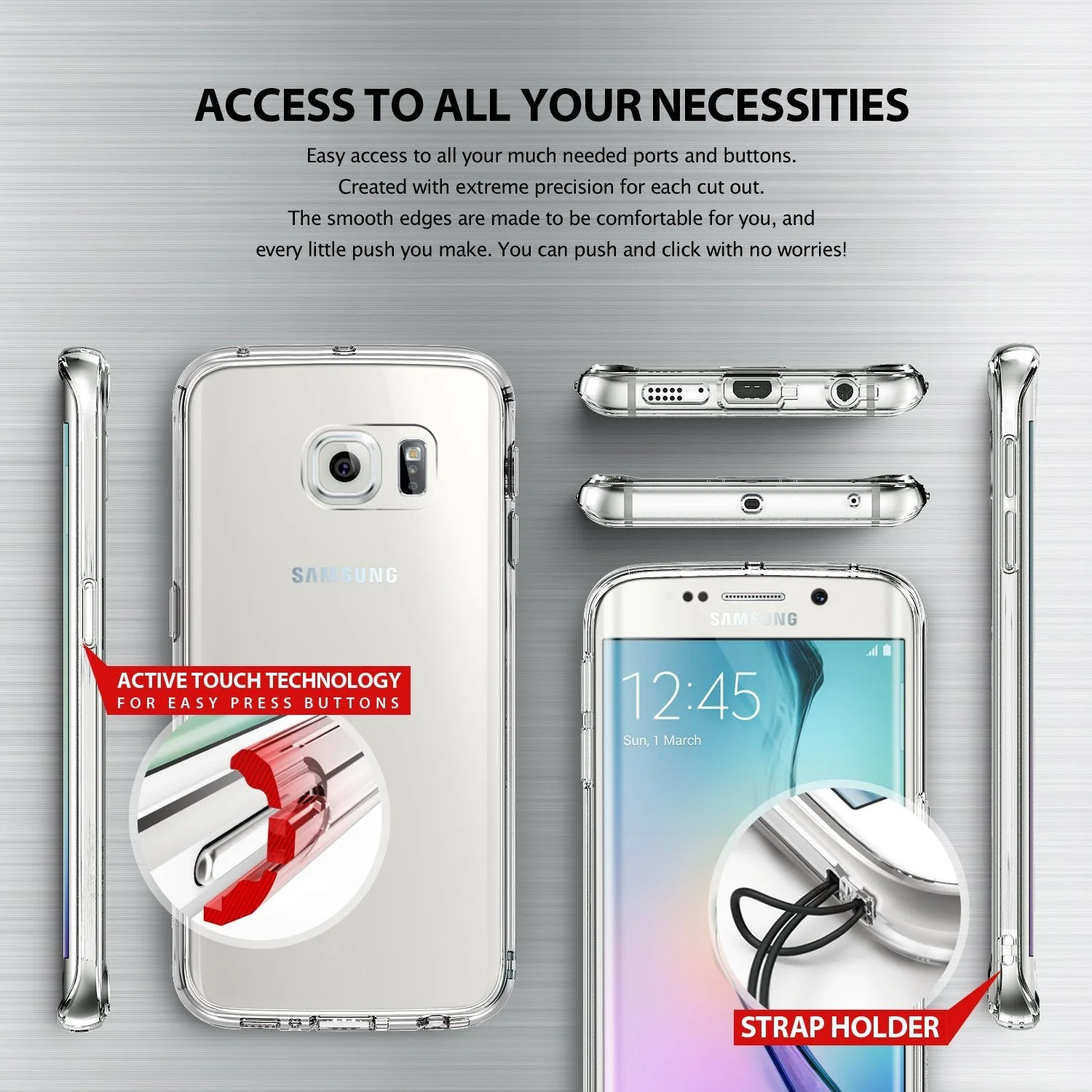 Galaxy S6 Edge [FUSION] - Smoke Black - Image 6