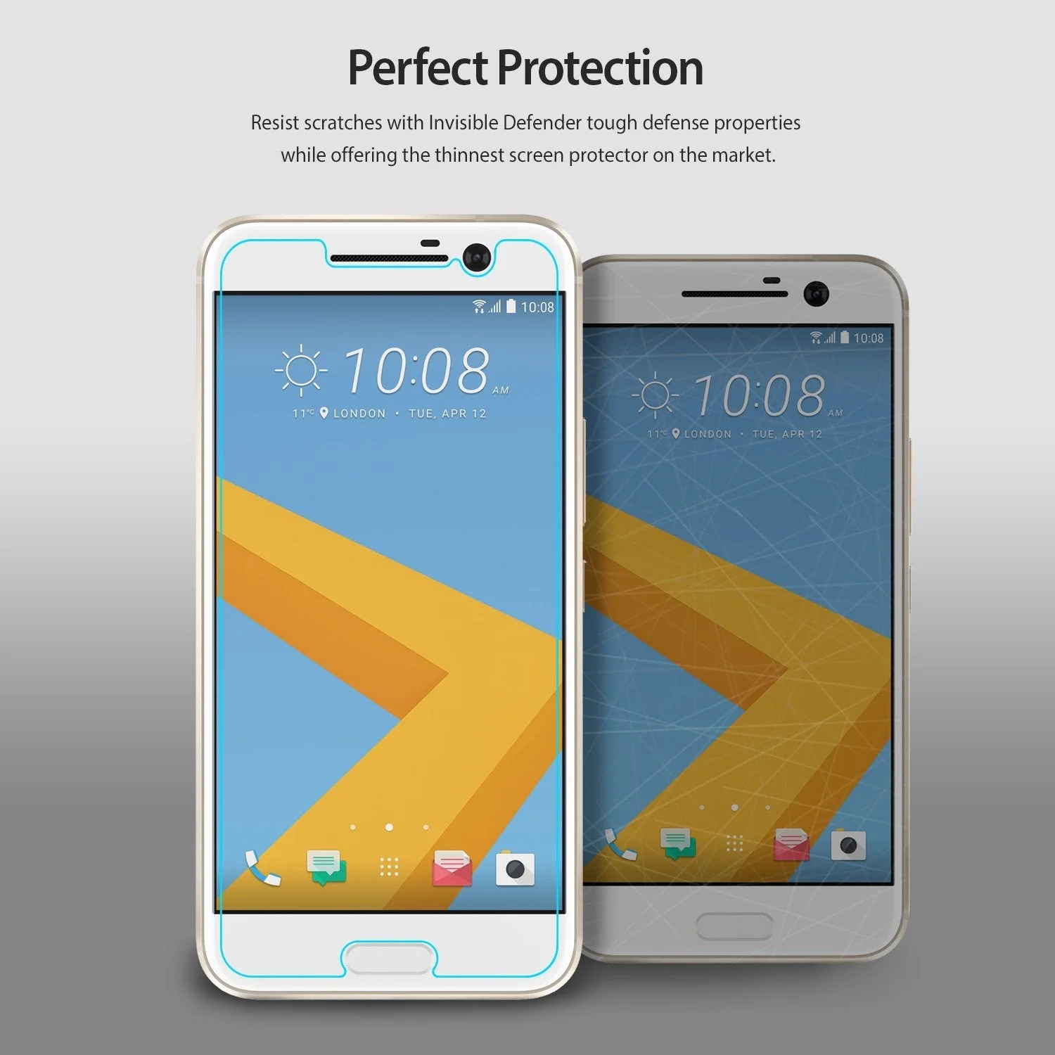 HTC 10 Screen Protector | Invisible Defender - Image 4