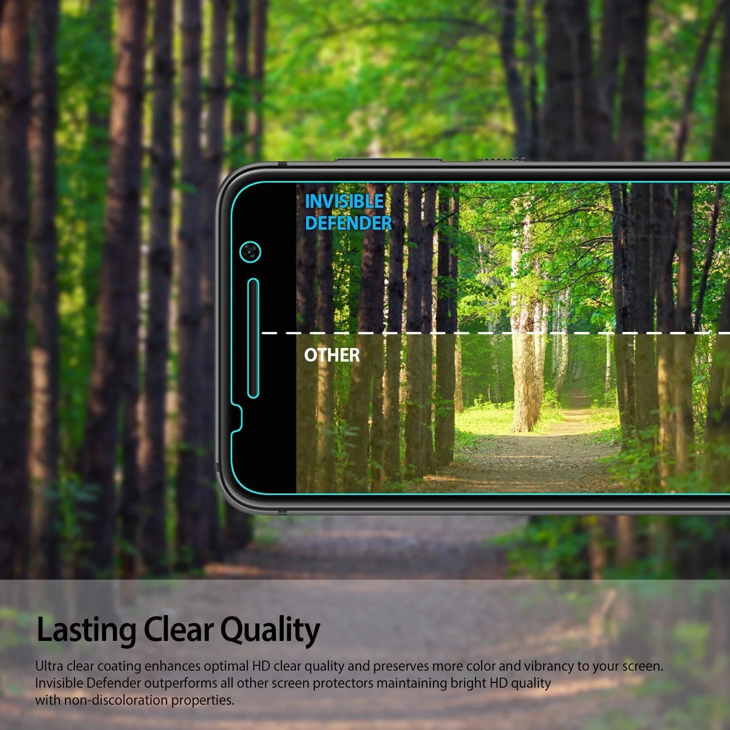 HTC One A9 Screen Protector | Invisible Defender - Image 4