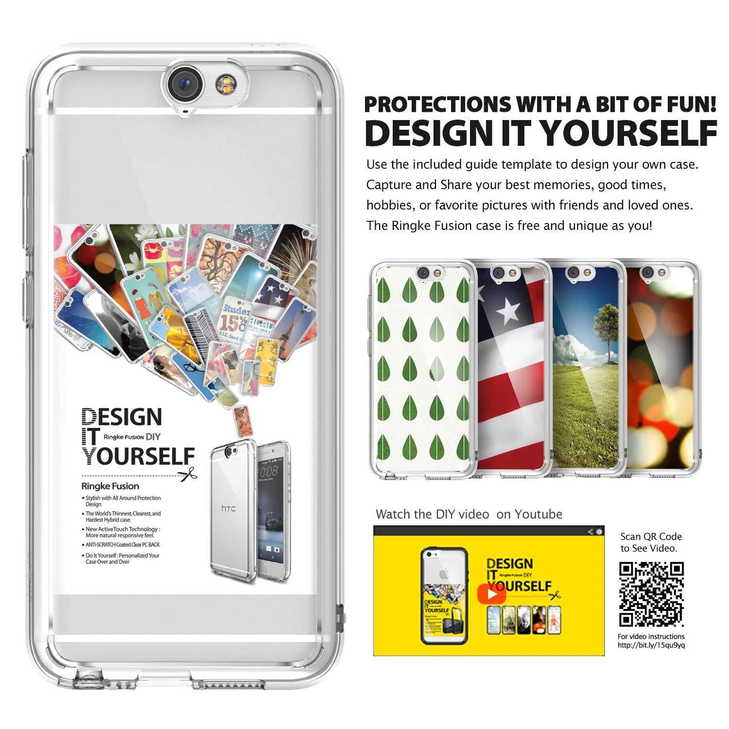 HTC One A9 Case | Fusion - Rose Gold - Image 6