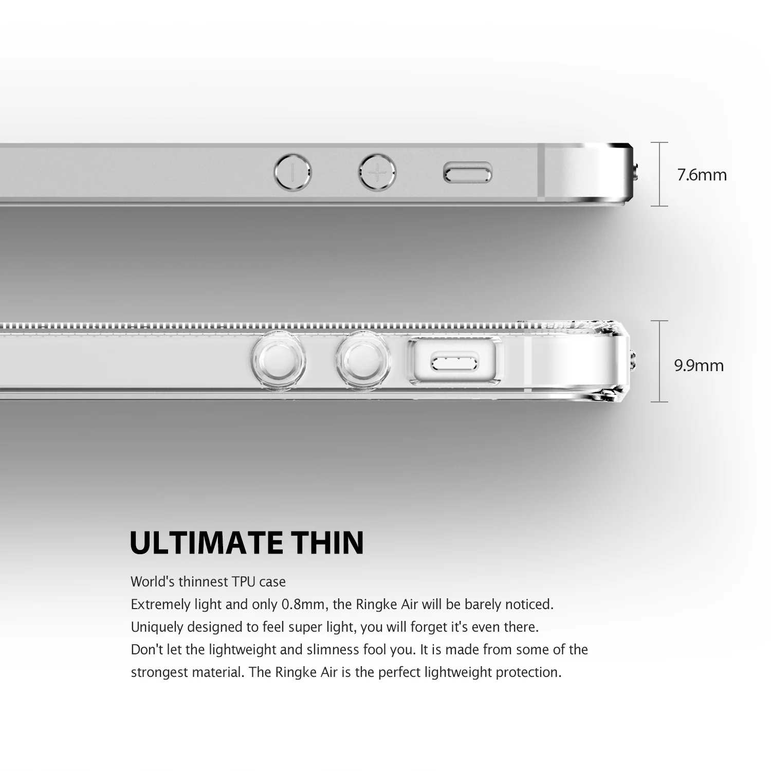 iPhone SE / 5s / 5 Case | Air - Rose Gold - Image 5