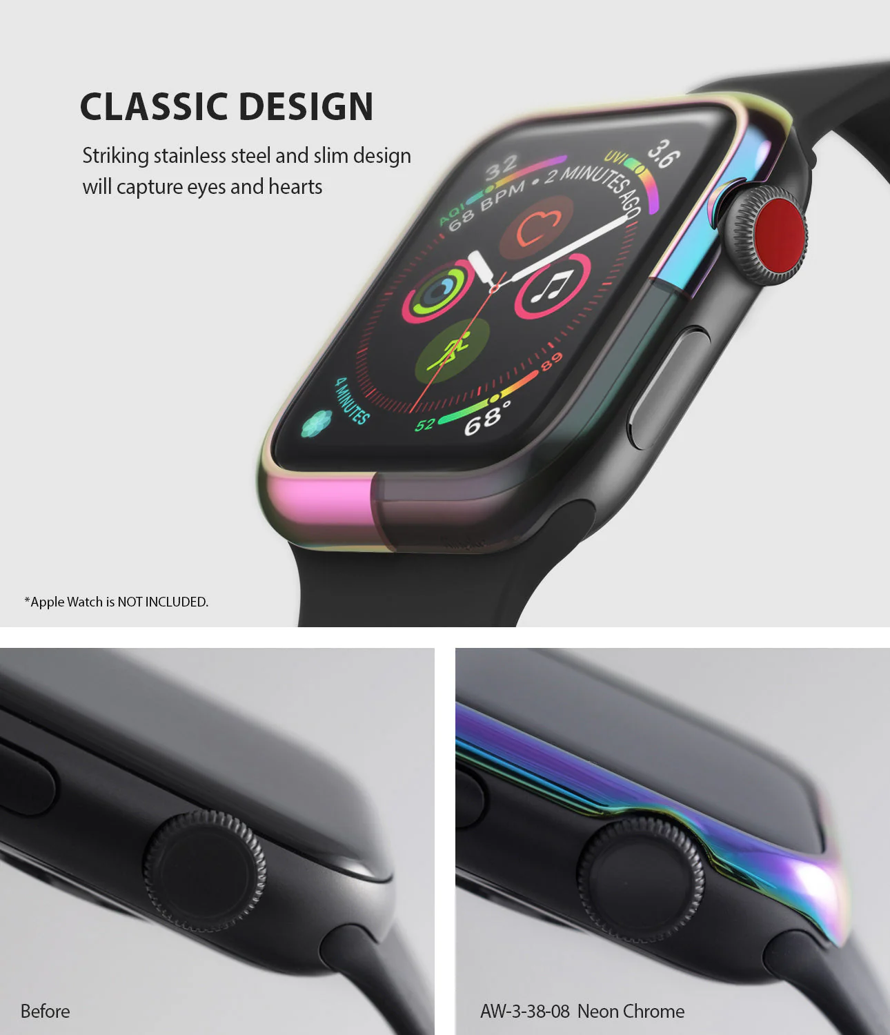 Apple Watch Series 3 / 2 / 1 (38mm) | Bezel Styling - Image 109