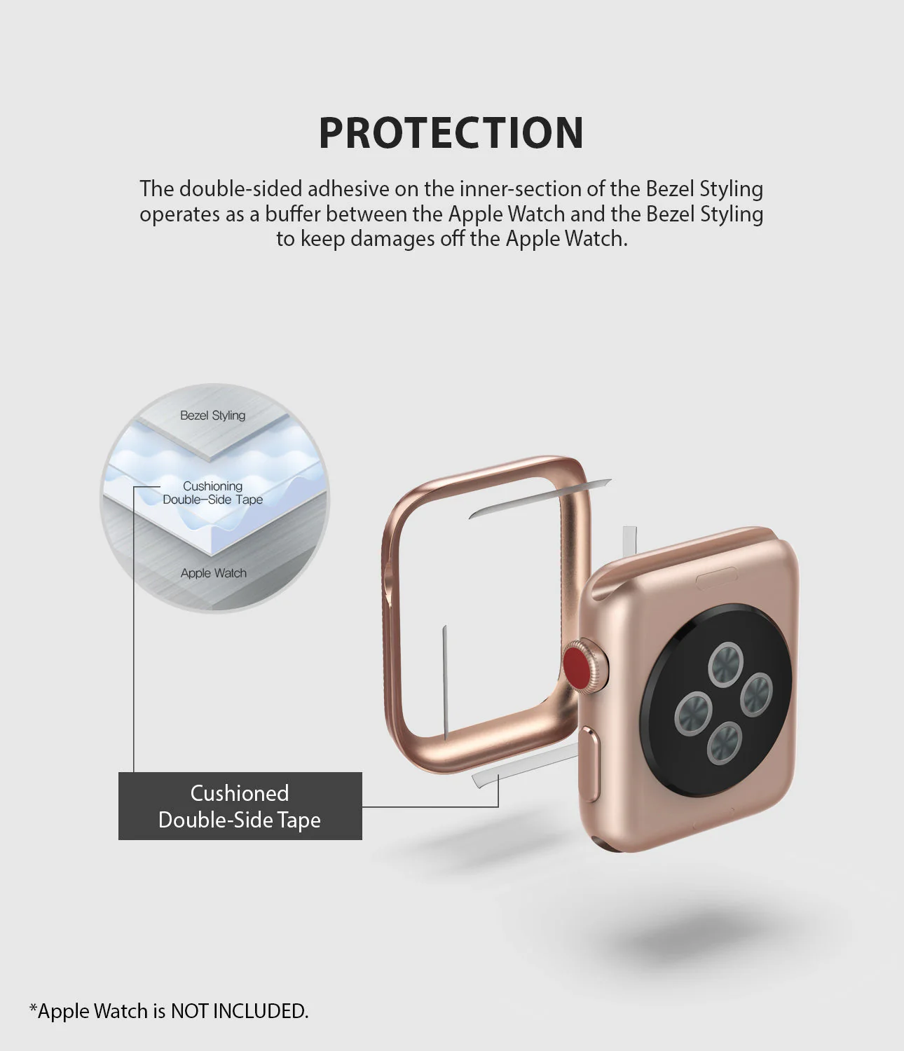 Apple Watch Series 3 / 2 / 1 (38mm) | Premium Bezel Styling O - Image 15