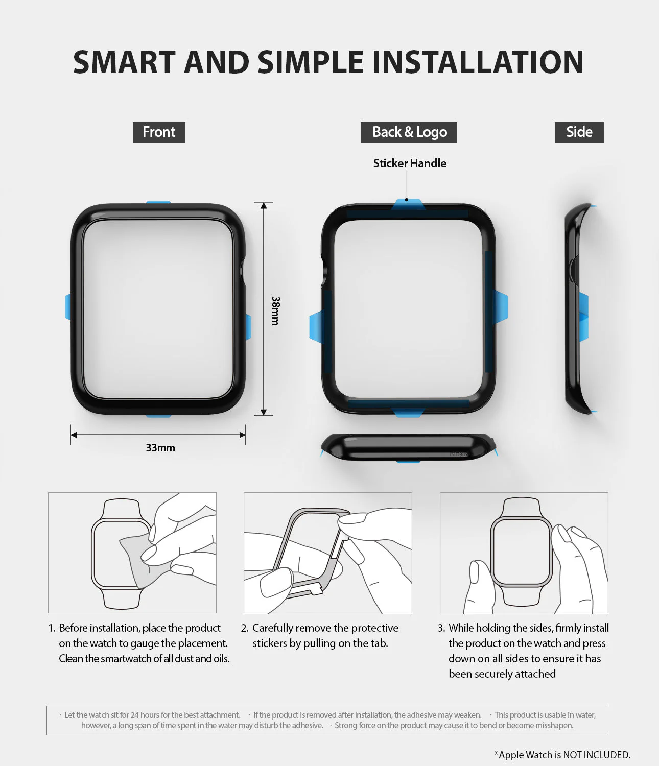 Apple Watch Series 3 / 2 / 1 (38mm) | Bezel Styling - Image 51