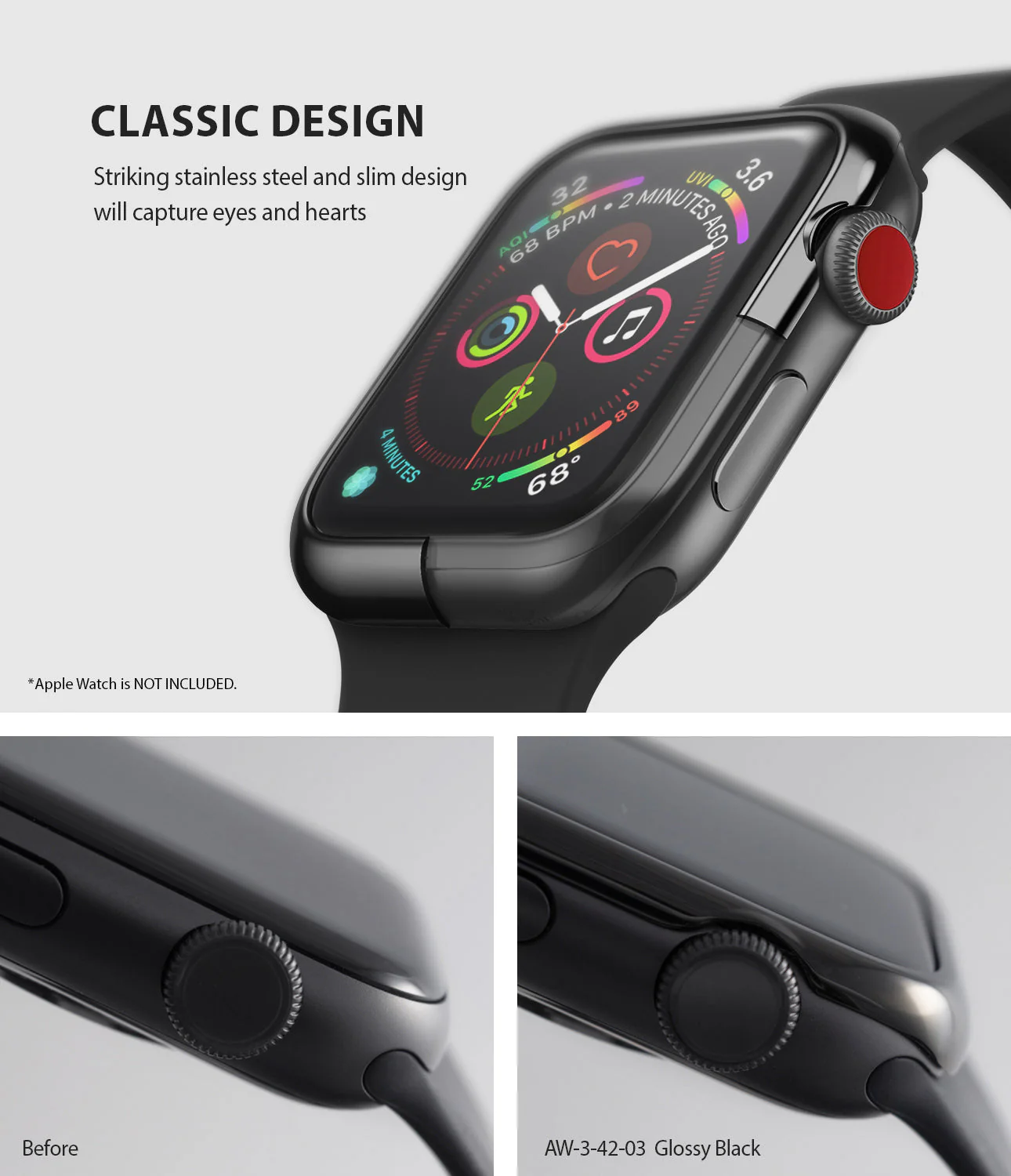 Apple Watch 3 / 2 / 1 (42mm) | Bezel Styling - Image 28
