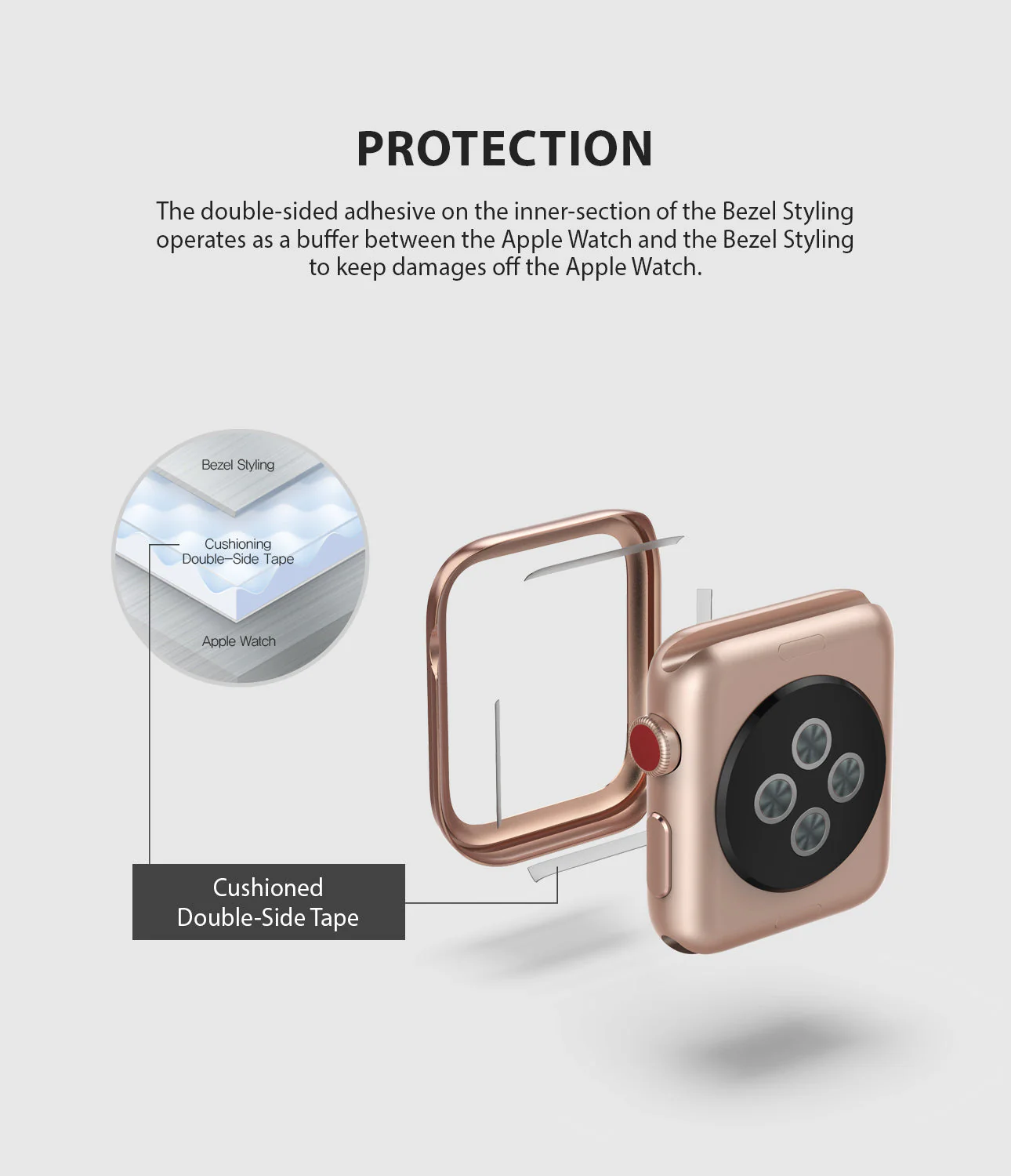 Apple Watch Series 3 / 2 / 1 (42mm) | Premium Bezel Styling H - Image 15