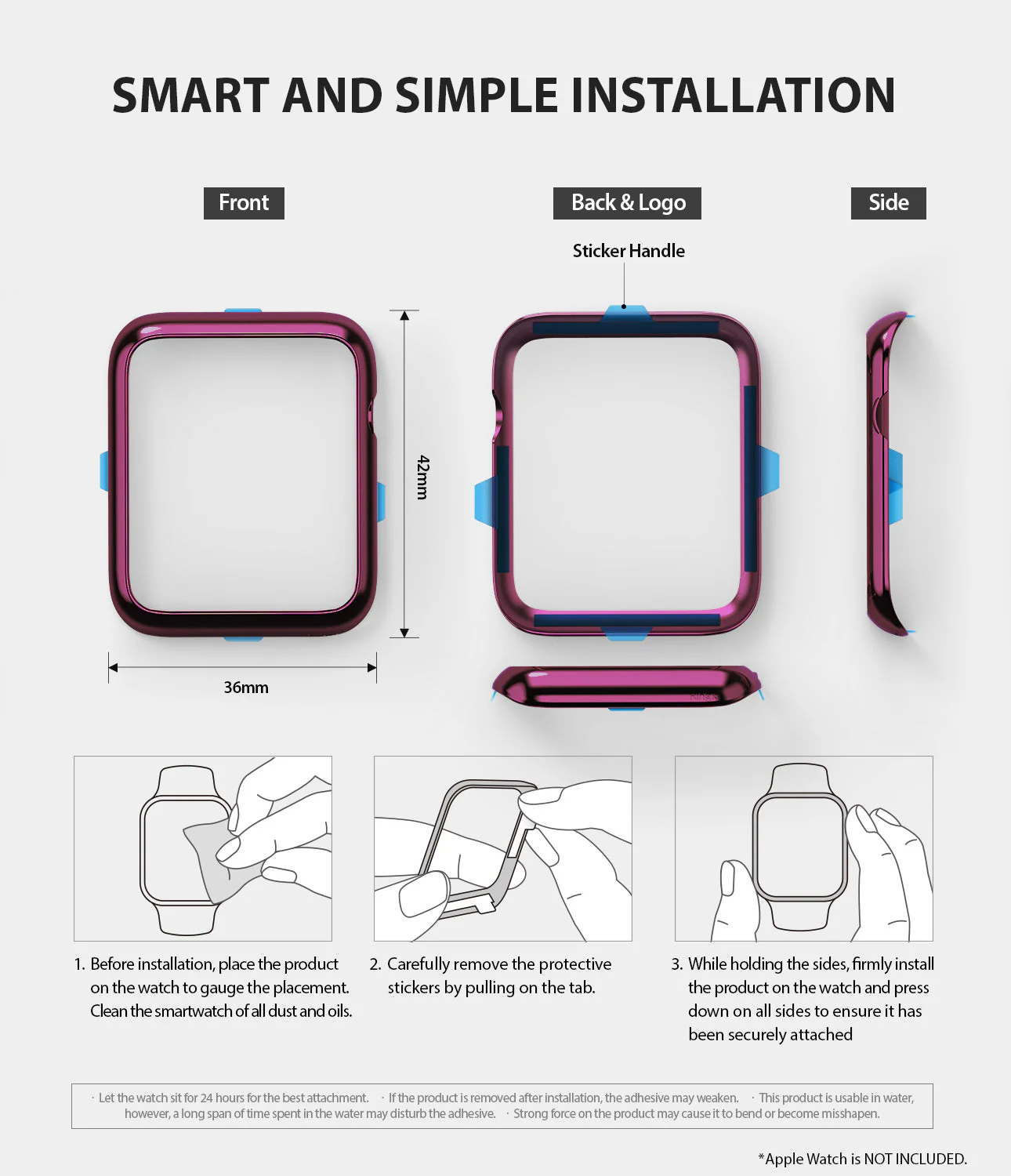 Apple Watch 3 / 2 / 1 (42mm) | Bezel Styling - Image 84