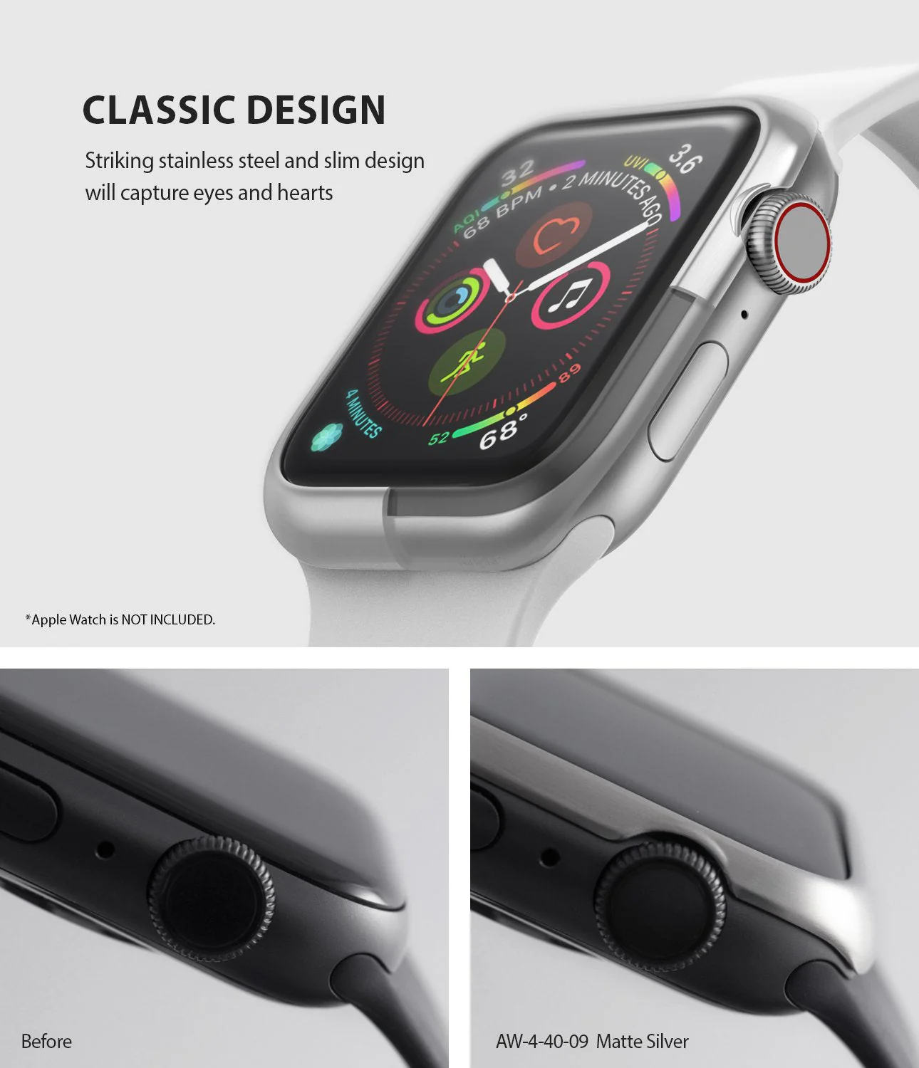 Apple Watch Series 6 / 5 / 4 / SE (40mm) | Bezel Styling - Image 109
