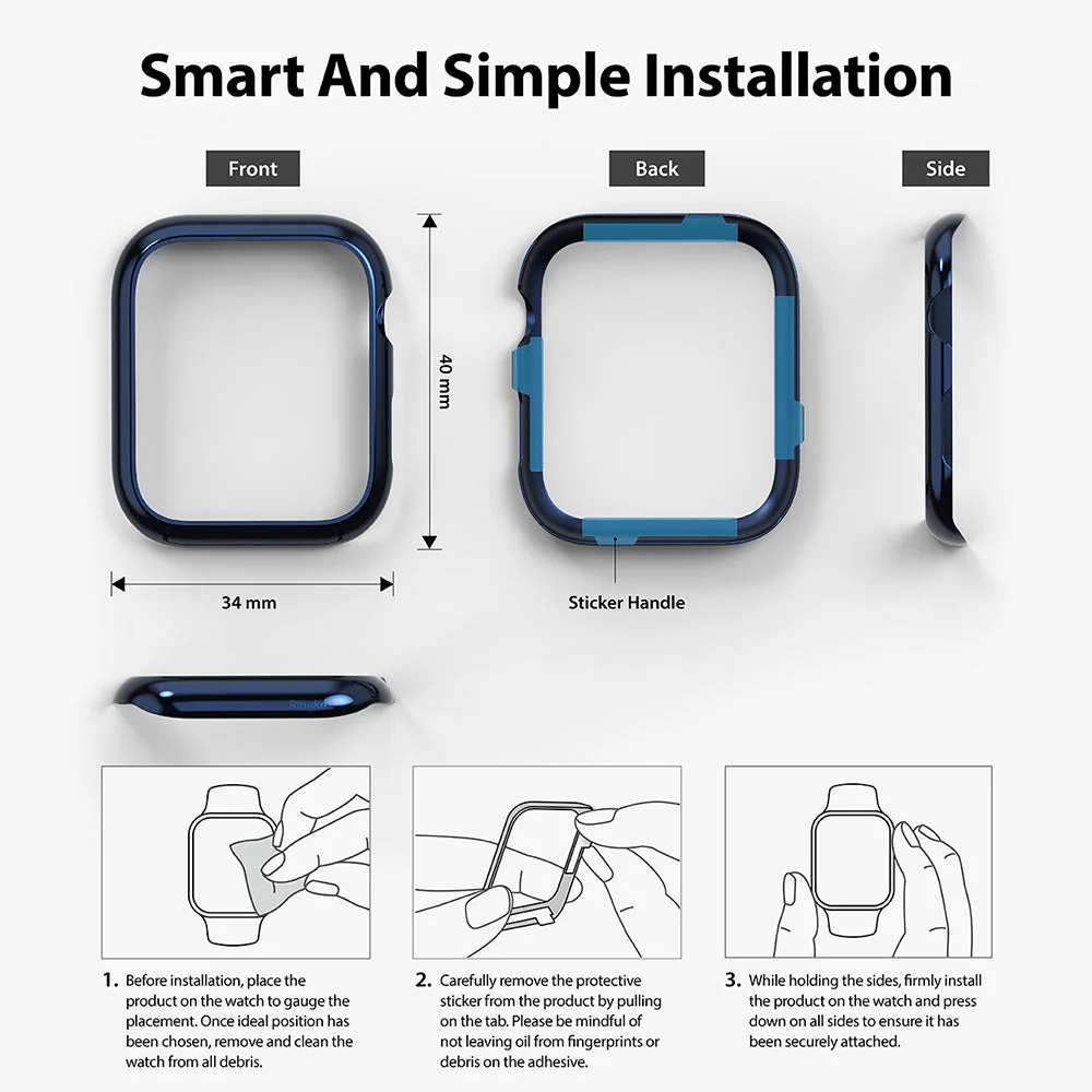 Apple Watch Series 6 / 5 / 4 / SE (40mm) | Bezel Styling - Image 152