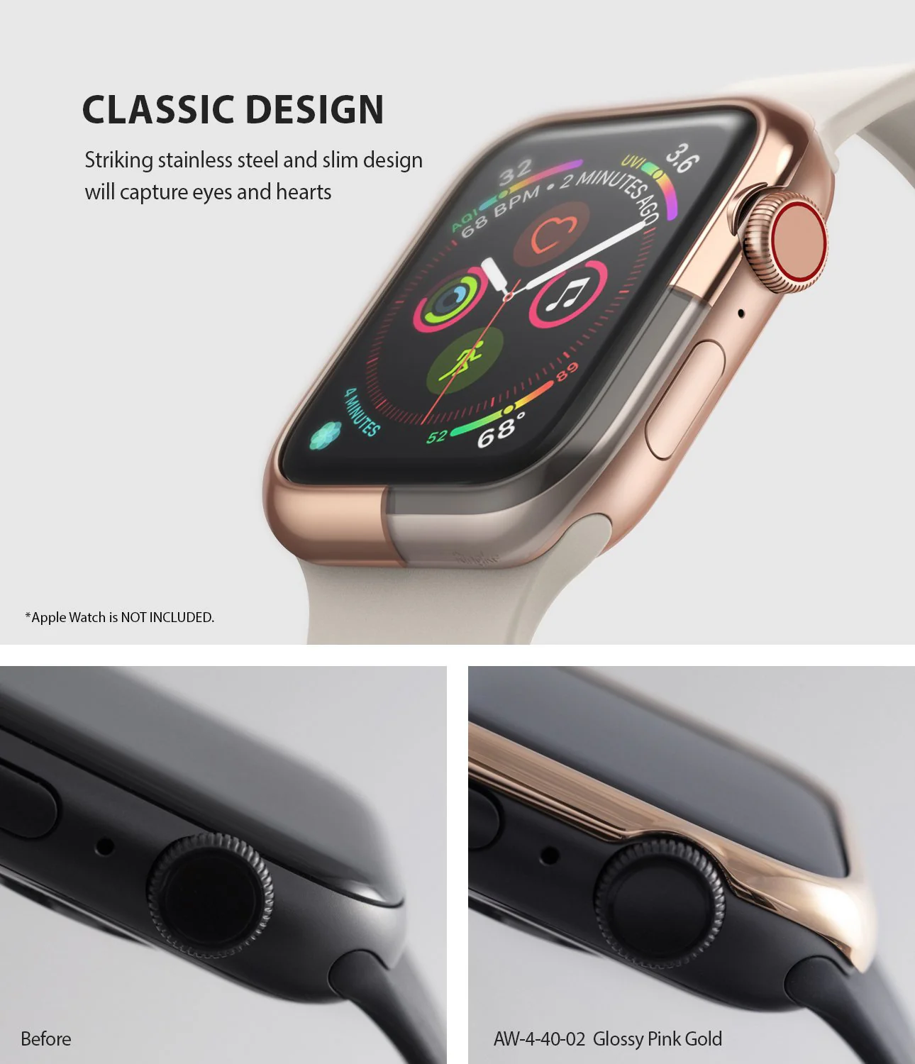 Apple Watch Series 6 / 5 / 4 / SE (40mm) | Bezel Styling - Image 18