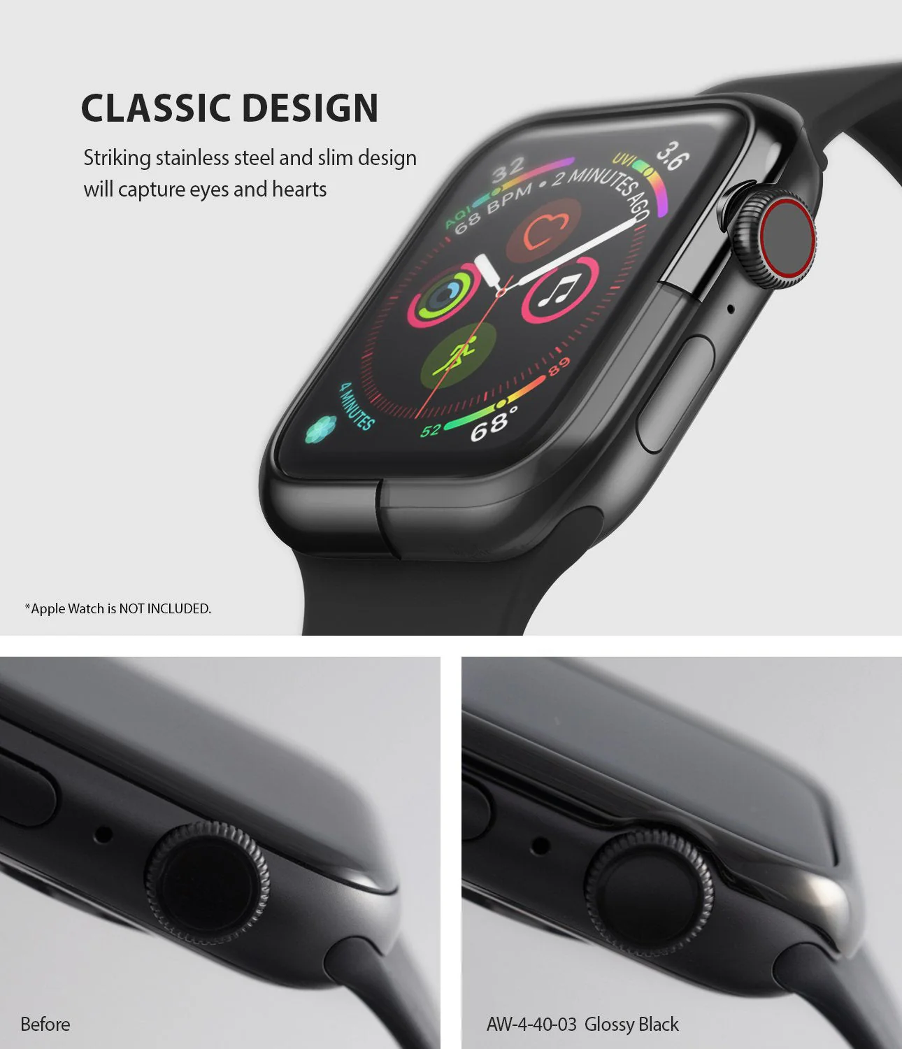 Apple Watch Series 6 / 5 / 4 / SE (40mm) | Bezel Styling - Image 31