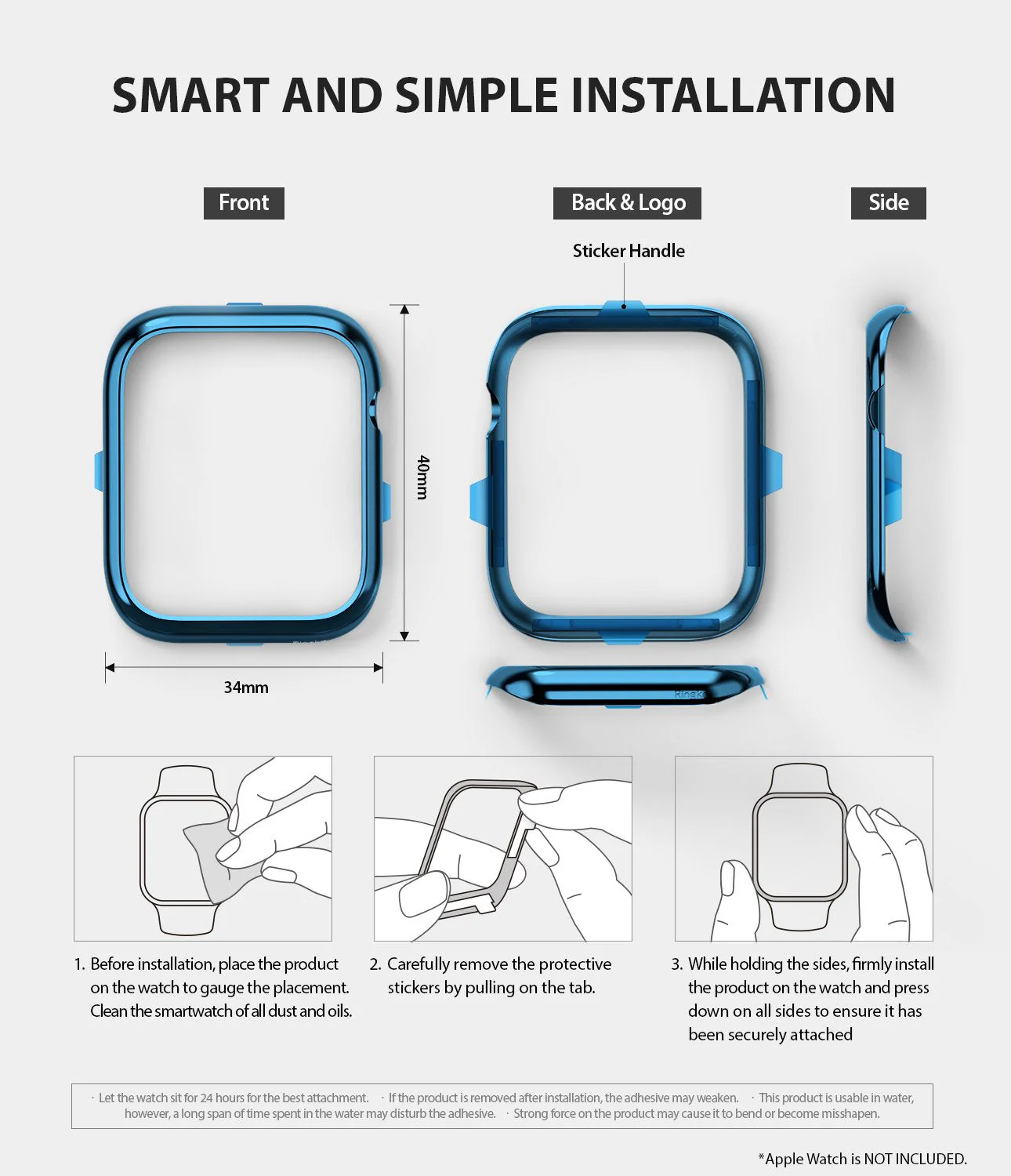 Apple Watch Series 6 / 5 / 4 / SE (40mm) | Bezel Styling - Image 51