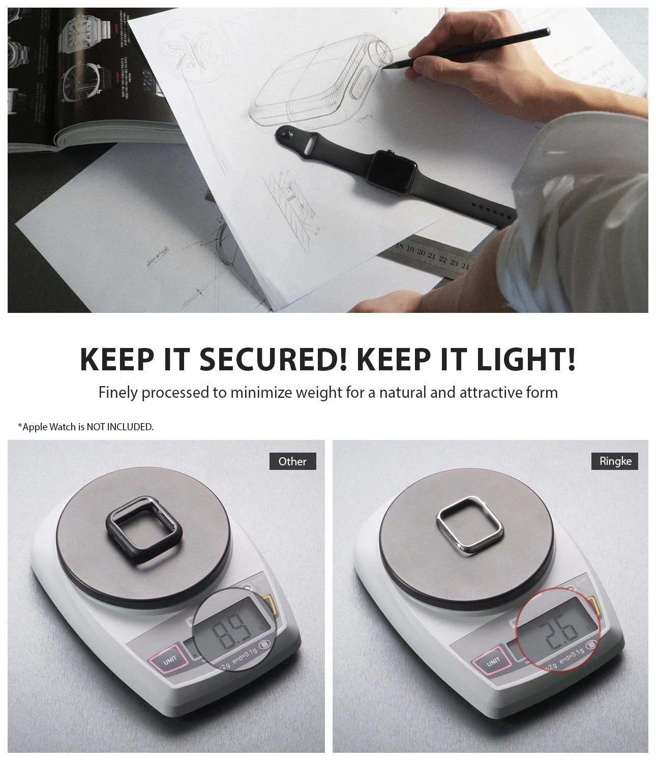 Apple Watch Series 6 / 5 / 4 / SE (40mm) | Bezel Styling - Image 75