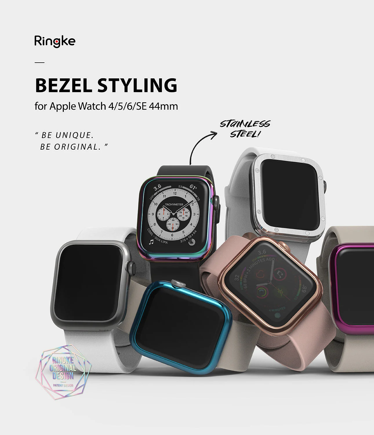 Apple Watch Series 6 / 5 / 4 / SE (44mm) | Bezel Styling - Image 119