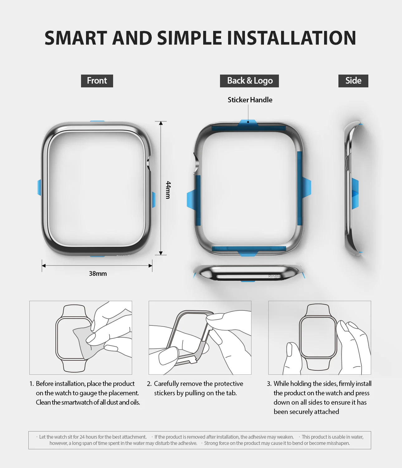 Apple Watch Series 6 / 5 / 4 / SE (44mm) | Bezel Styling - Image 12