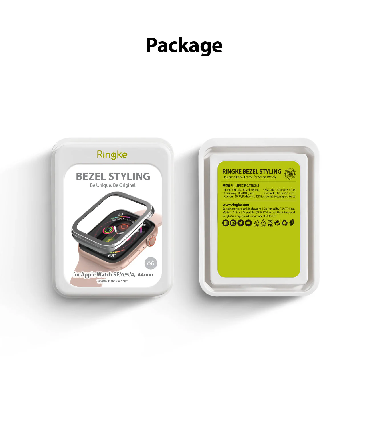 Apple Watch Series 6 / 5 / 4 / SE (44mm) | Bezel Styling - Image 165