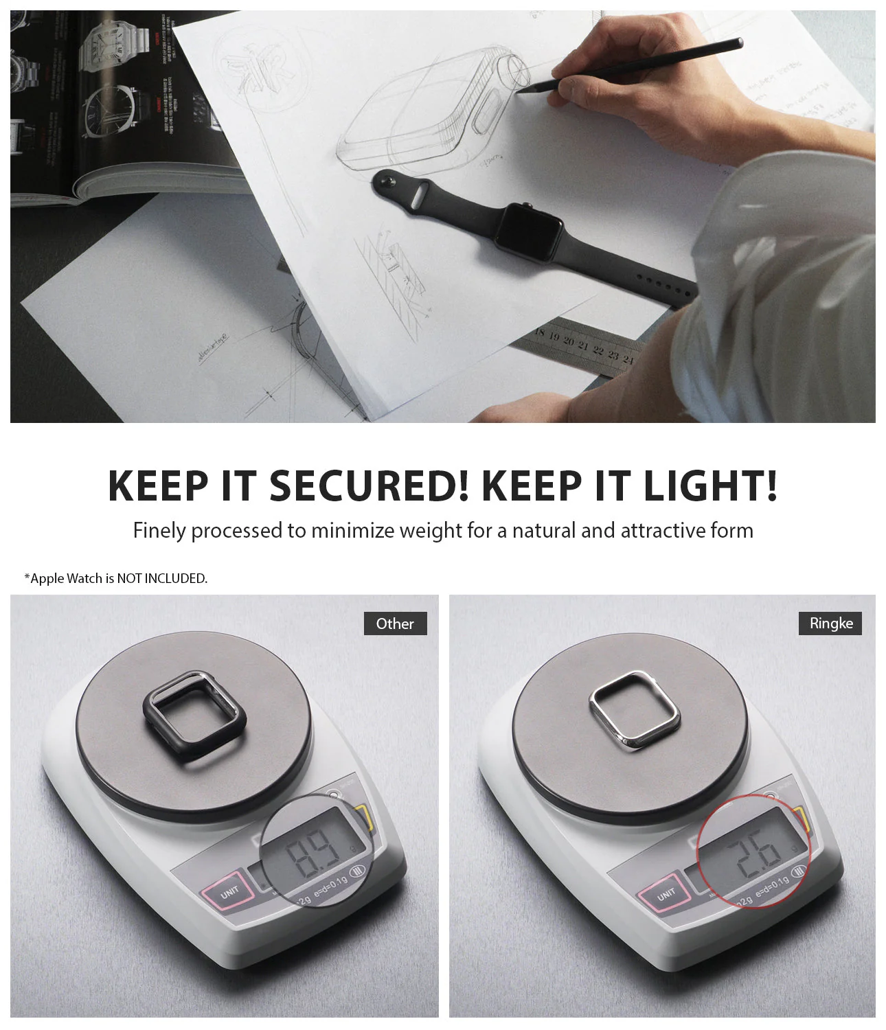 Apple Watch Series 6 / 5 / 4 / SE (44mm) | Bezel Styling - Image 36