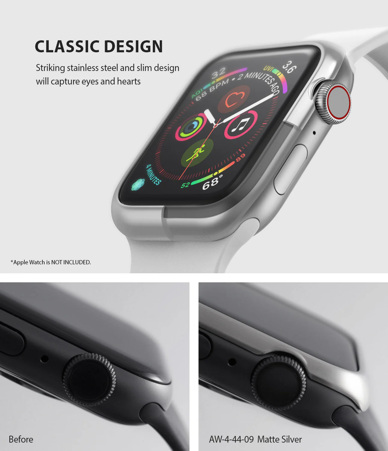 Apple Watch Series 6 / 5 / 4 / SE (44mm) | Bezel Styling - Image 83