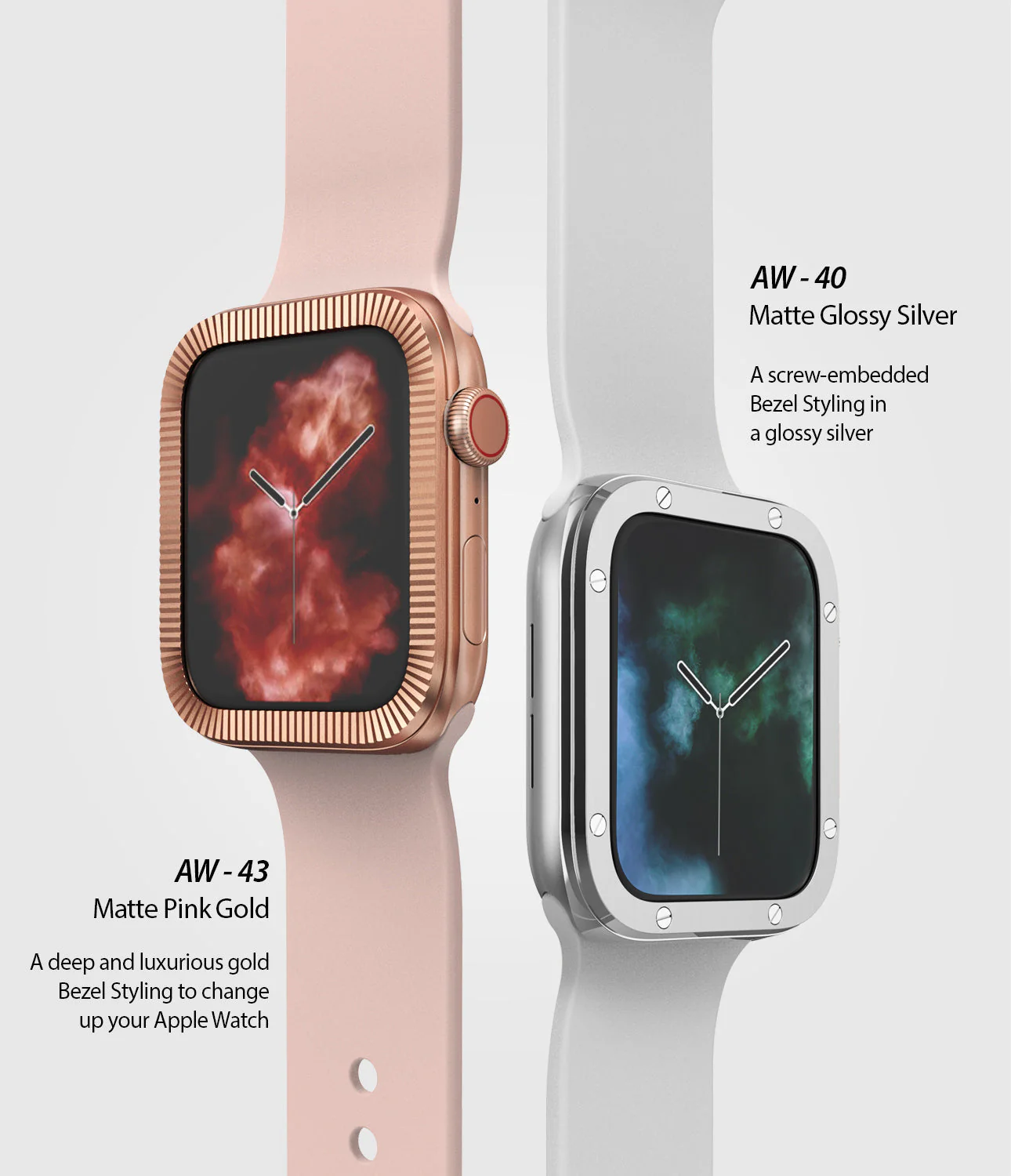 Apple Watch Series 6 / 5 / 4 / SE (44mm) | Premium Bezel Styling O - Image 16