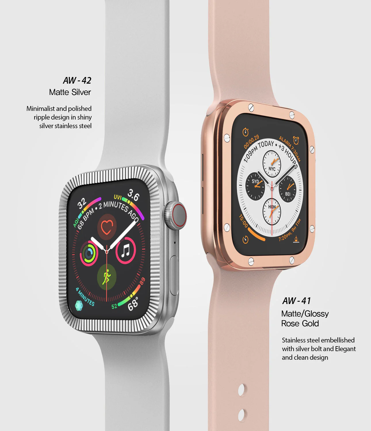Apple Watch Series 6 / 5 / 4 / SE (44mm) | Premium Bezel Styling O - Image 4