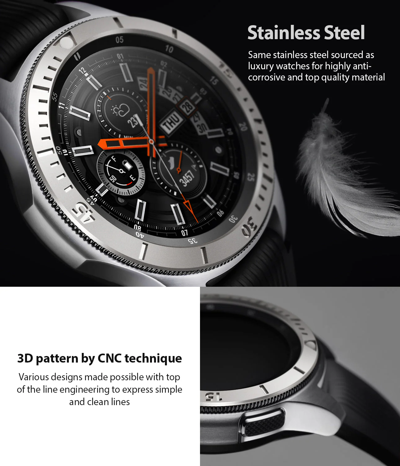 Galaxy Watch 46mm | Bezel Styling - Image 3