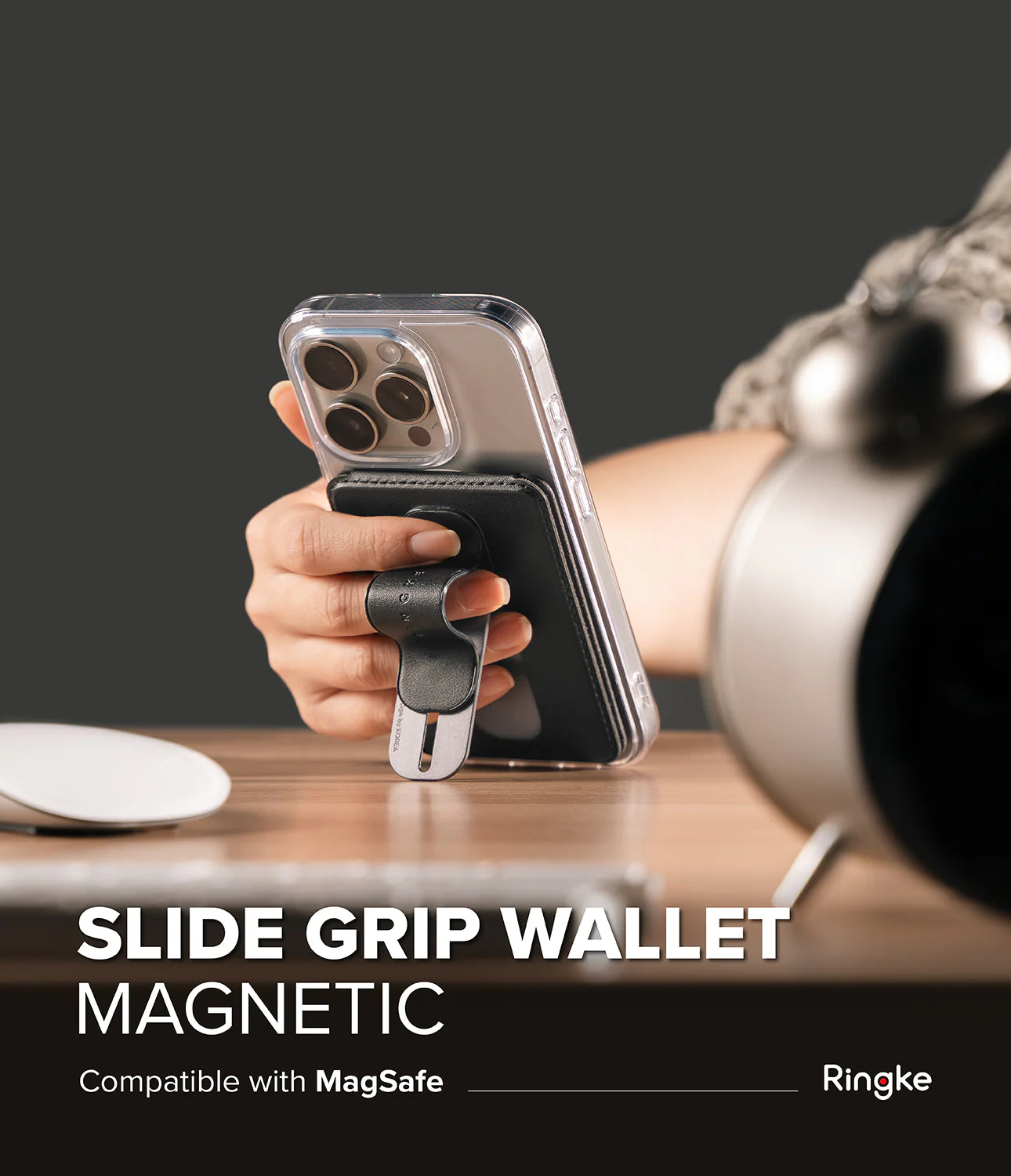 Card Holder | Slide Grip Wallet Magnetic - Image 4