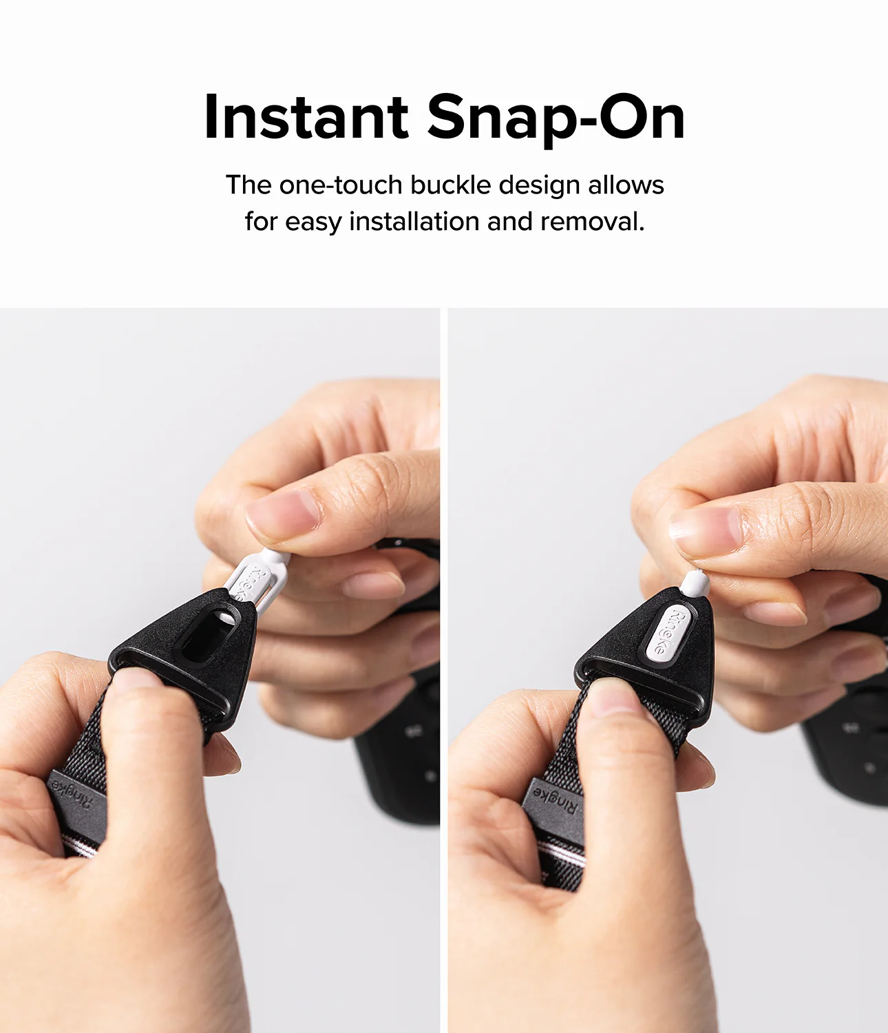 Strap Buckle Base | Light Gray [2 Pack] - Image 4