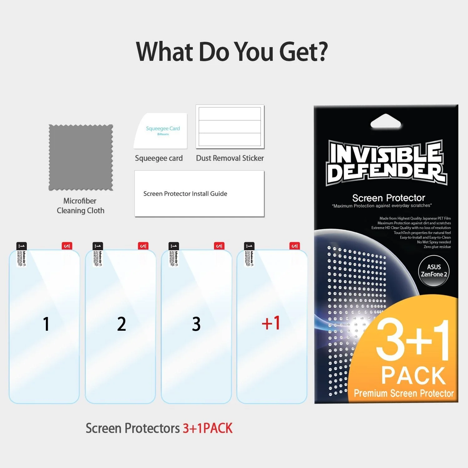 Zenfone 2 Screen Protector | Invisible Defender - Image 6